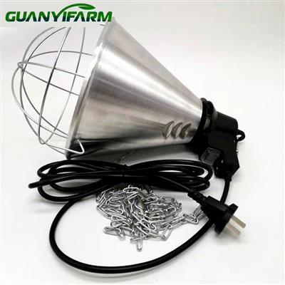 Абажур інфрачервоної теплової лампи для сільського господарства